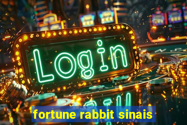 fortune rabbit sinais